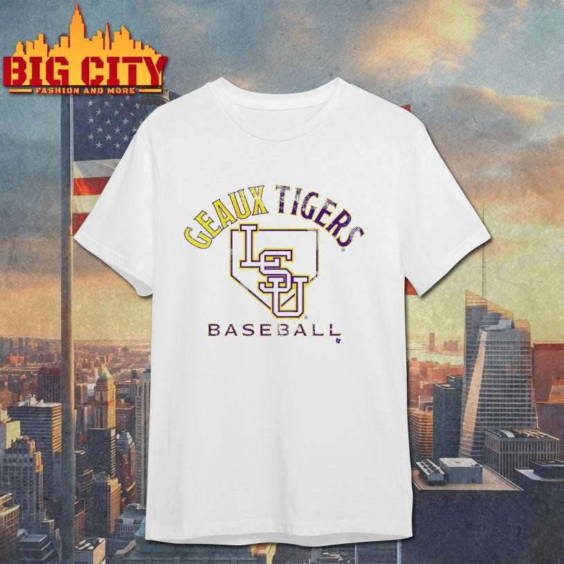 LSU Baseball Home Plate Shirt