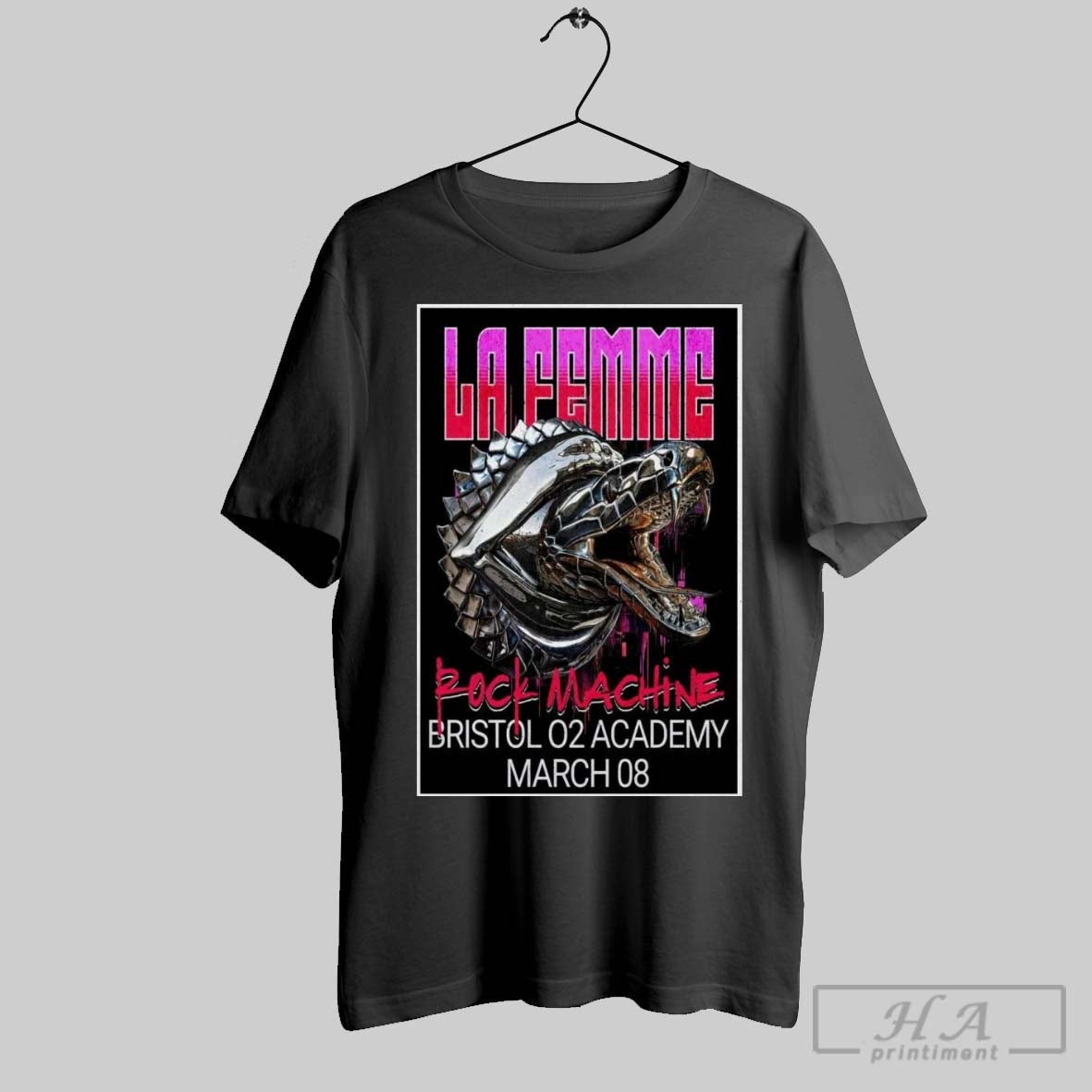 La Femme At O2 Academy In Bristol Uk On March 08 2025 Tour Poster