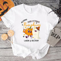 Labor Delivery Halloween Deliver Cutest Little Pumpkins Shirt Groovy L D Nurse Shirt Matching Spooky Season Nurse Mother Baby Unit T-Shirts