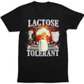 Lactise Tolerant Menswear Top Underwear Streetwear Tropical Slogan Crew Necks T-Shirts