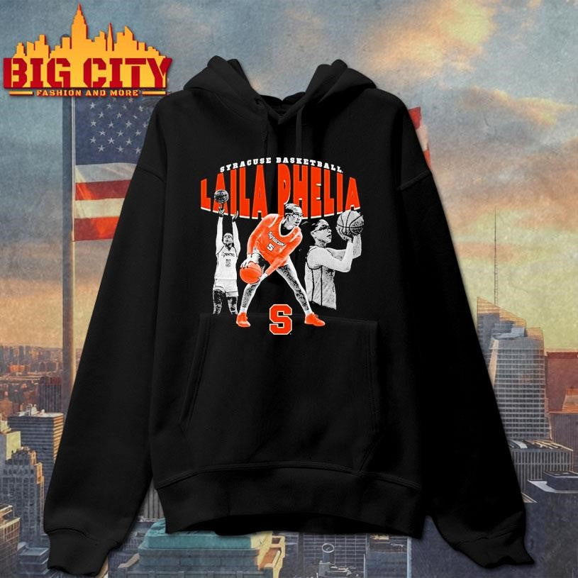 Laila Phelia Syracuse Orange Basketball 90s Graphic Shirt
