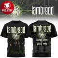 Lamb Of God Into Oblivion 2026 Tour Concert Tour Dates Two Sided Shirt