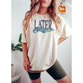 Later Gatorr Alligator Shirt Funky Statement Shirt Womenswear Tops T-Shirts