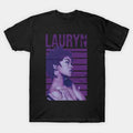 Lauryn Hill Vintage Lauryn Purple Hill Menswear T-Shirts