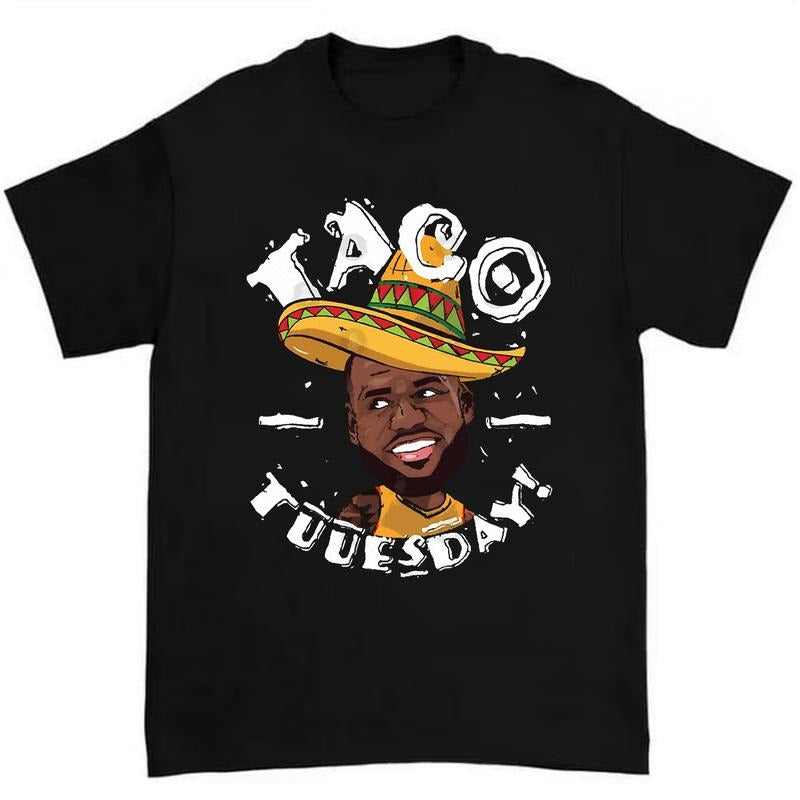 LeBron Taco Bell Funny Basketball Fast Food Fans T-Shirts