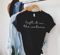 Left Water Shirt Christian Shirts Baptism Religious Shirts Religion Shirt Christian Bible Verse Shirt Jesus Shirt T-Shirts
