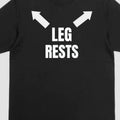 Leg Rests Funny Cotton Soft Arrow T-Shirts