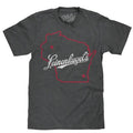 Leinenkugel'S Wisconsin Gray T-Shirts