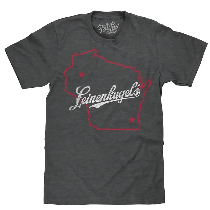 Leinenkugel'S Wisconsin Gray T-Shirts