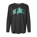 Leopard Print Long Sleeve Relaxed Fit Neon Mama Shirt T-Shirts