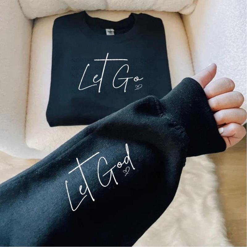 Let Go Let God Crew T-Shirts