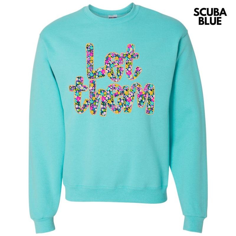 Let Them Ditzy Floral 'NLB' T-Shirts