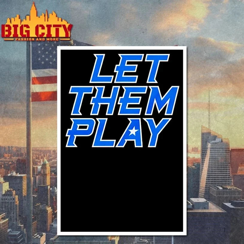 Let Them Play style Puerto Rico t-shirt