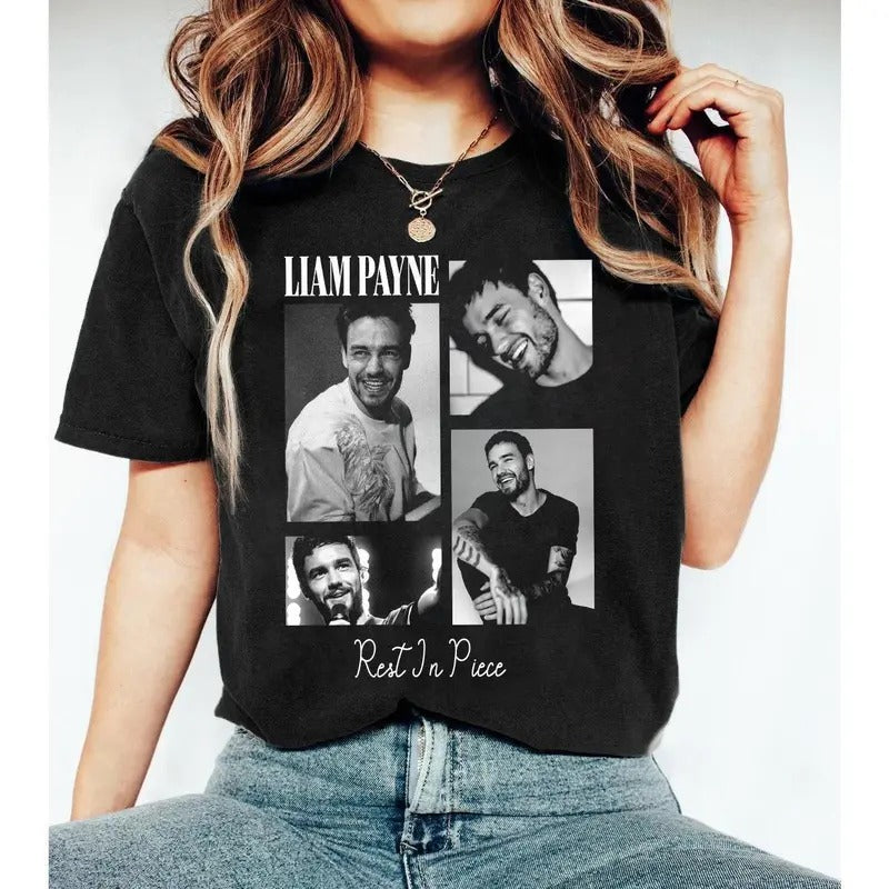 Liam Payne Ret Peace Liam Payne RIP O.Ne Dir.Ection Tribute Memory Liam Payne Liam Payne Fan T-Shirts