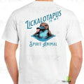 Lickalotapus Is My Spirit Animal Funny Menswear T-Shirts