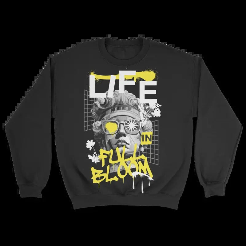 Life Full Bloom Streetwear 100% Cotton Rap& Hip Hop T-Shirts