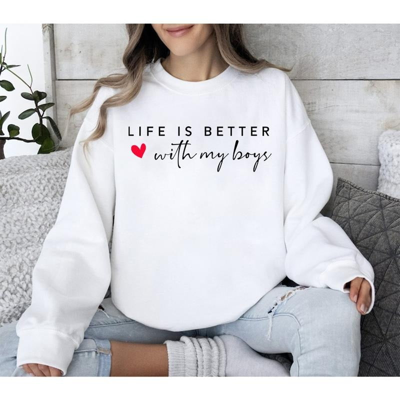 Life Is Better My Mom Mom Mom Shirt Shirt T-Shirts