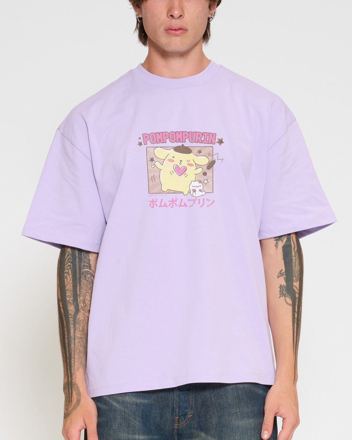 Pompompurin Kawaii Oversized Tee