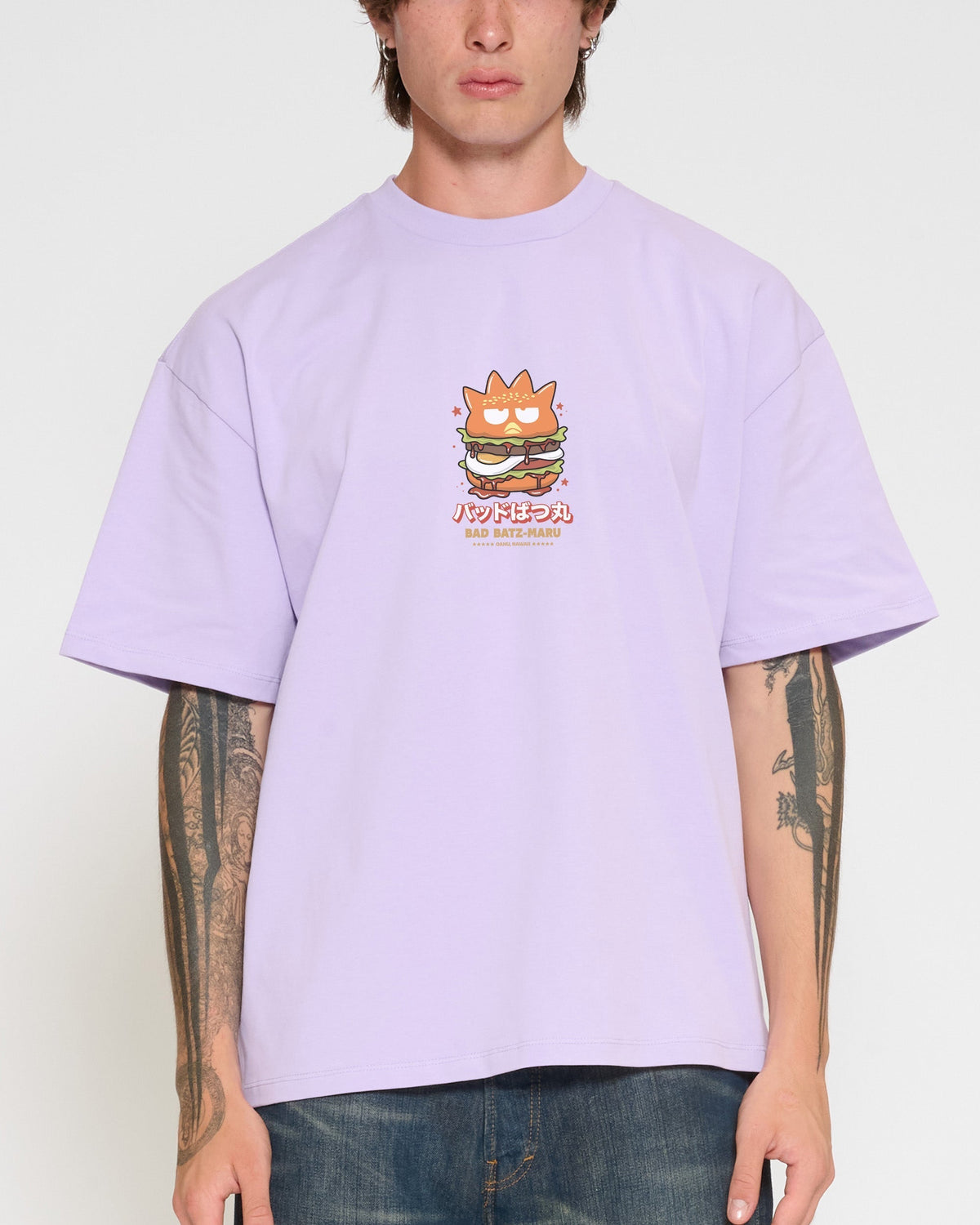 Bad Badtz-Maru Burger Oversized Tee