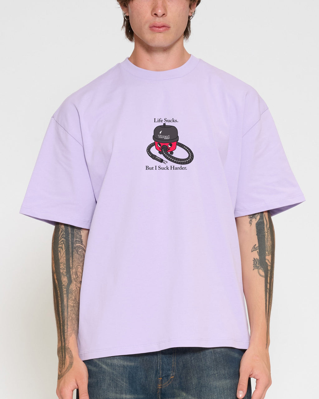 Life Sucks Oversized Tee