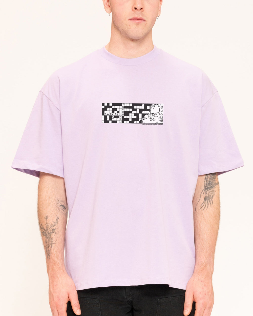 Cross Cat Oversized Tee