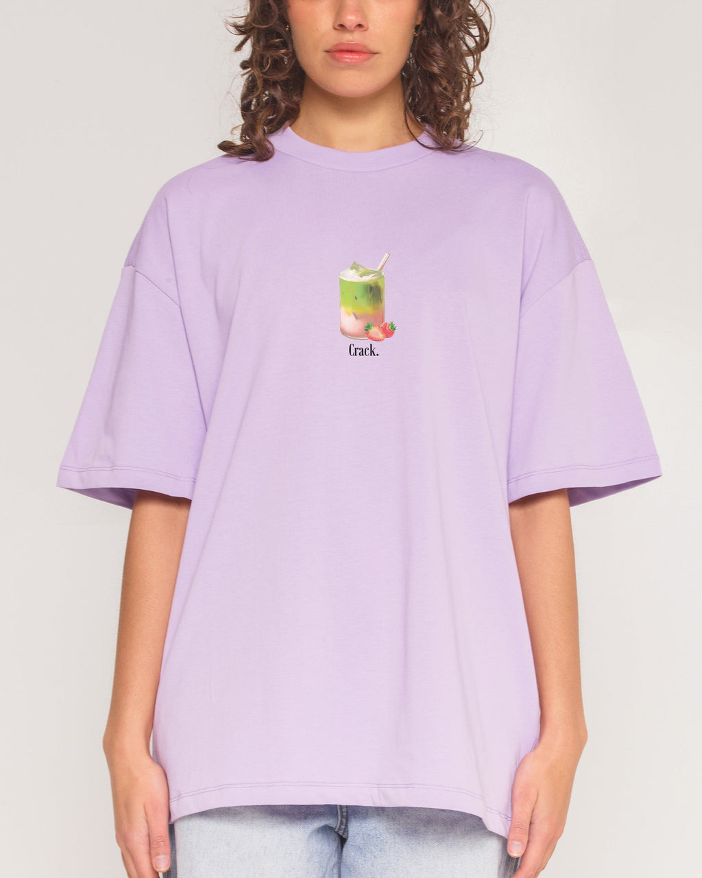 Matcha Crack Oversized Tee