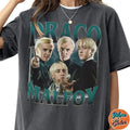 Limited Draco Malfoy Movie Vintage Shirts Cotton Crew Neck Size S 3XL Menswear Top Womenswear Top Underwear Streetwear T-Shirts