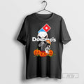 Limited Edition Dominos X Jack Skellington Pumpkins Halloween Graphic Tee Shirt Sweatshirt Hoodies