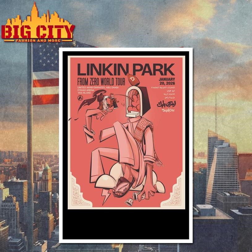 Linkin Park From Zero World Tour 2026 Shirt