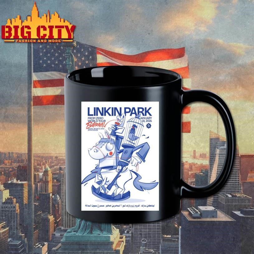 Linkin Park From Zero World Tour Event Poster Shirt