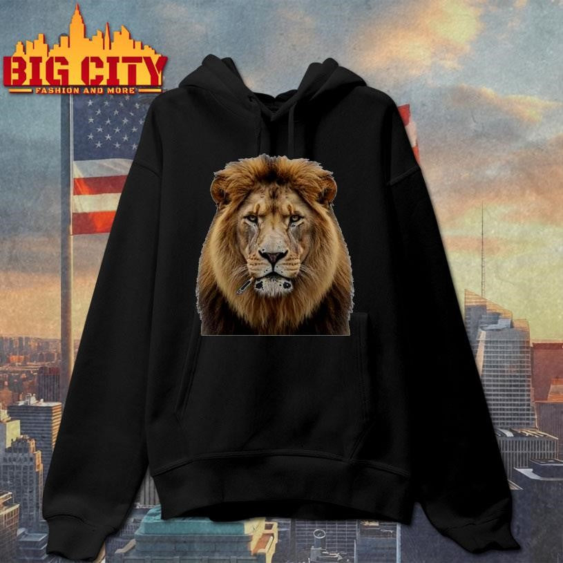 Lion Smoking Cigarette Shirt