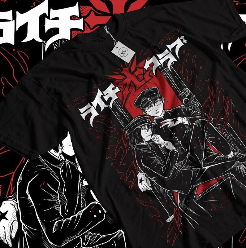 Litchi Hikari Club S 4XL Uehiro Maruo Horror Anime Manga Shirt S 4XL T-Shirts