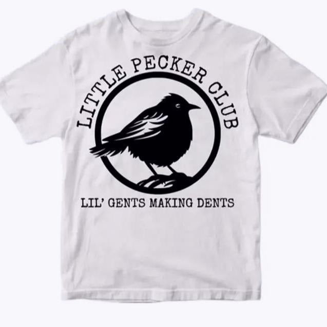 Little Pecker Club Retro Shirt Inappropriate Shirt Dank Meme Shirt Weird Shirt Funny Meme Shirt T-Shirts