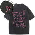 Living Proof Loving God Chrsitian Washed T-Shirts