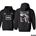 Lock USA 2 Side Glock We Trust Sarcastic Classic Cotton All Sizes Him Her T-Shirts