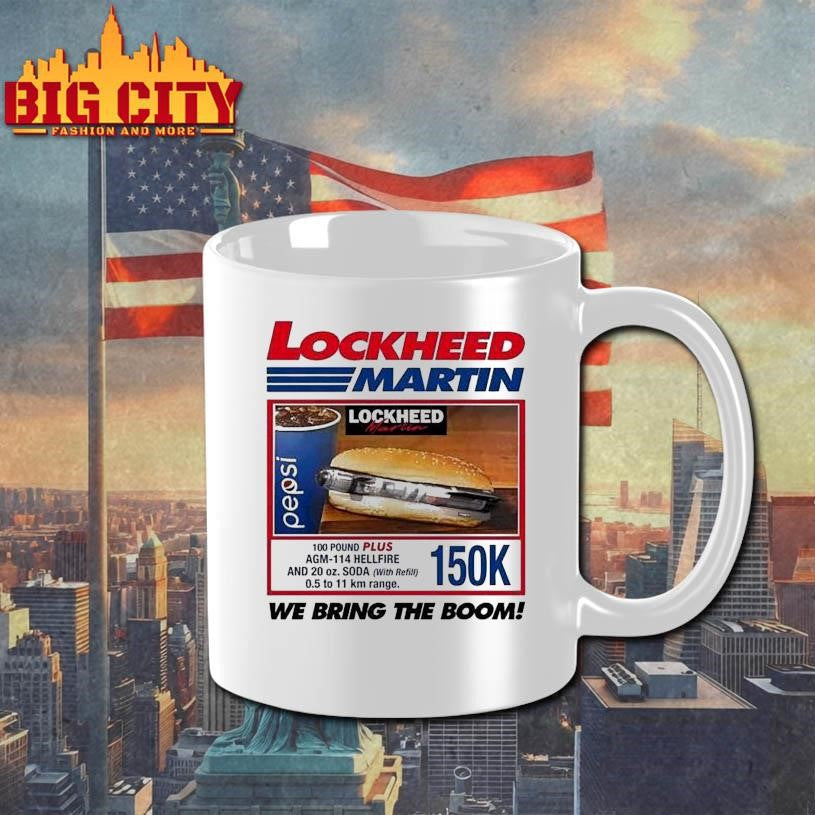 Lockheed Martin. We Bring The Boom! 150k Shirt