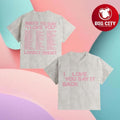Lonely Ghost Lonely Love Relaxed White Camo And Pink Two Sided Shirt