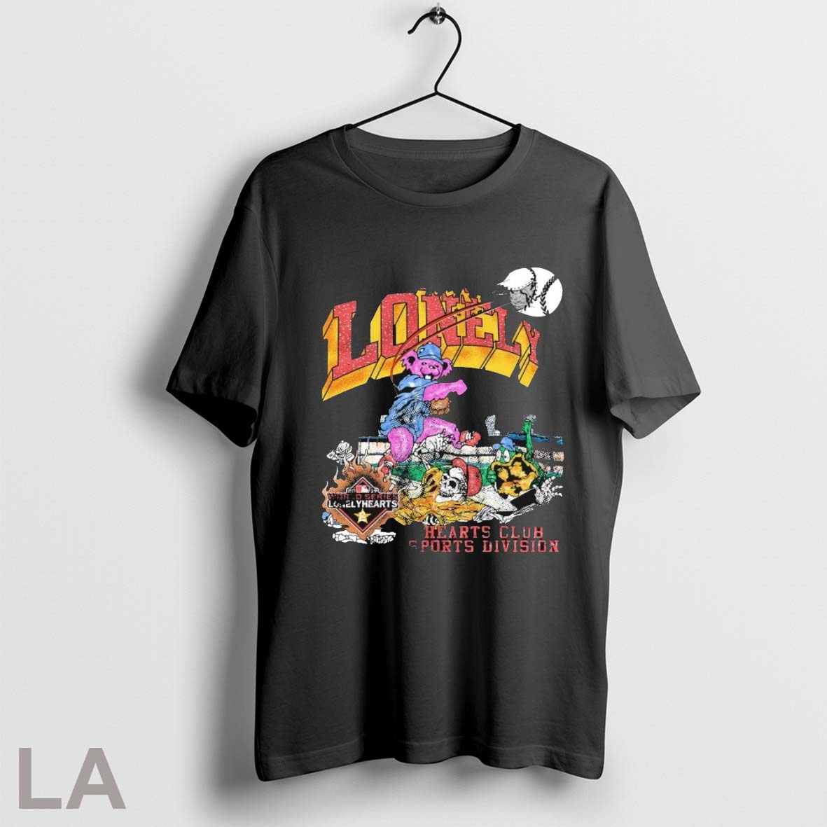Lonely Hearts Club World Series Sport Division Grateful Dead Bears T Shirts