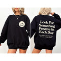 Something Positive Pocket Print Self Love Self Care DRG Girlblack T-Shirts
