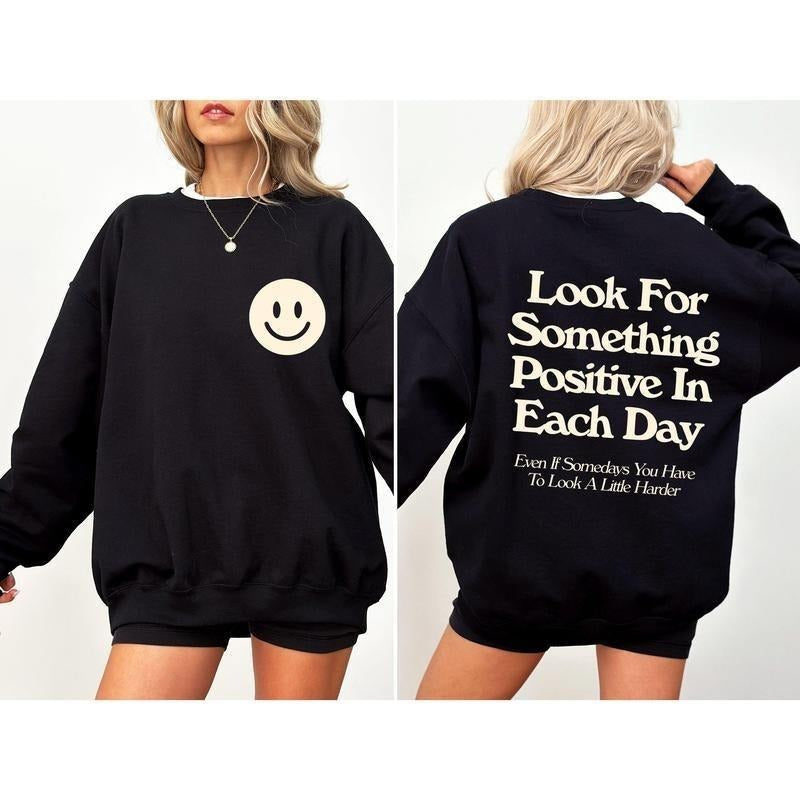 Something Positive Pocket Print Self Love Self Care DRG Girlblack T-Shirts