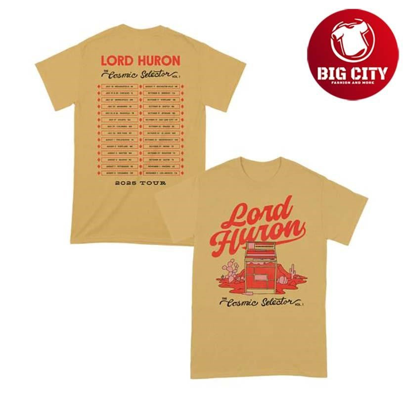 Lord Huron Cs Tour Two Sided Shirt