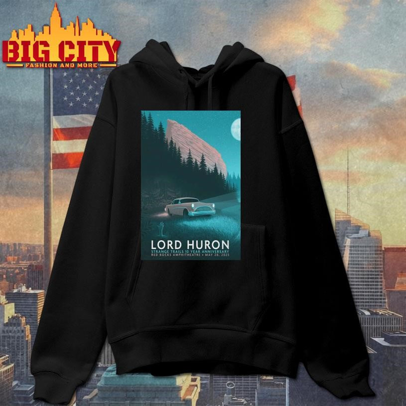Lord Huron May 28 2025 Red Rocks Amphitheatre Poster Shirt