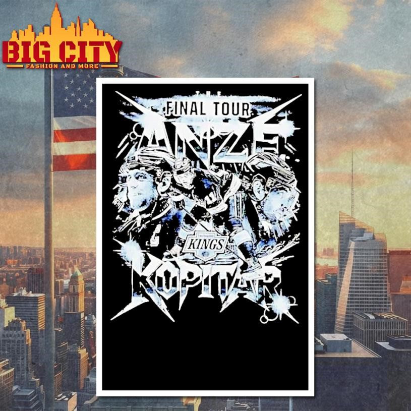 Los Angeles Kings The Final Tour Anze Kopitar Graphic Shirt