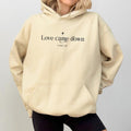 Love Came Down Christian Christian Bible Verse Minimalist Religious Long Sleeve Womenswear T-Shirts