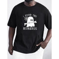 Ghost Cartoon Pattern Summer Outdoor Casual Male Halloween Made Usa T-Shirts