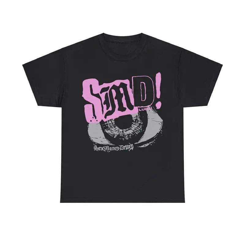 Lucki SMD Flawless Like Me Eye Album Tour Menswear Top Underwear Streetwear Cotton Tropical Casual T-Shirts