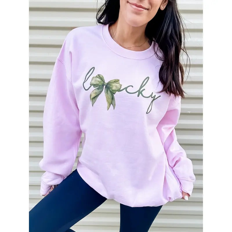 Lucky Bow Top T-Shirts