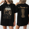 Lynyrdnyrdd Skynyrdnyrdd 2 Sides Shirt Free Bird Rock Shirt Retro Band 80s Band T-Shirts