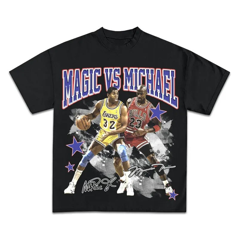 MAGIC VS MICHAEL STREETWEAR T-Shirts