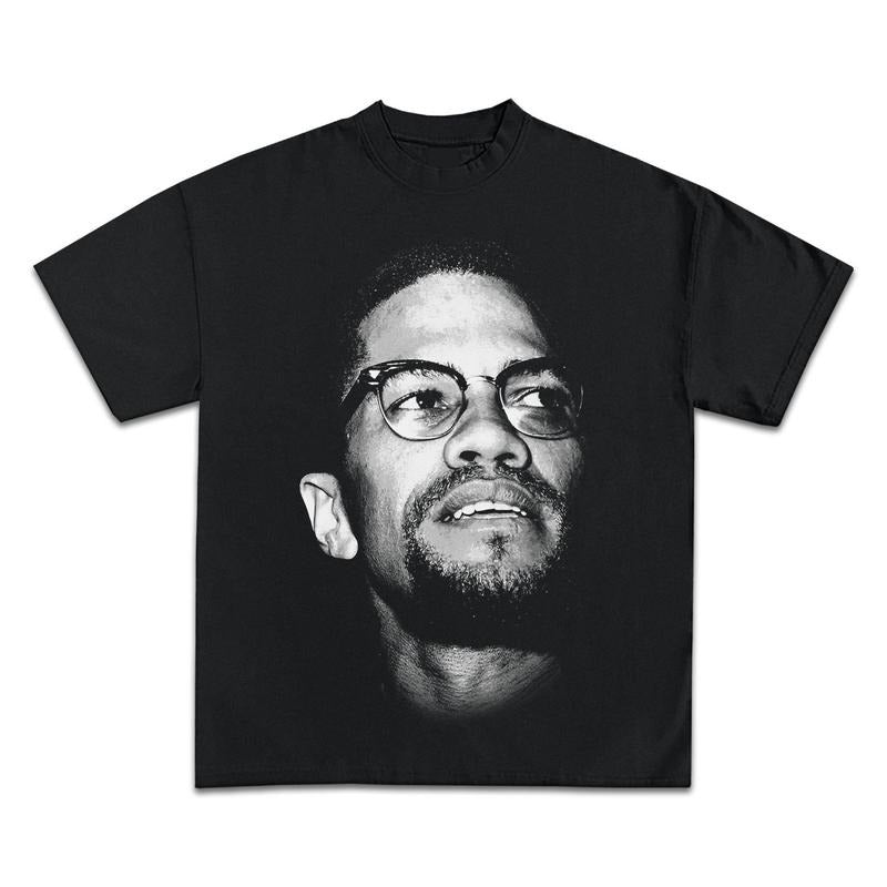 MALCOLM X JUMBO BOOTLEG STREETWEAR T-Shirts